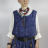 Бусы redrobe "Защита Тибета", бирюза, говлит, 52 см