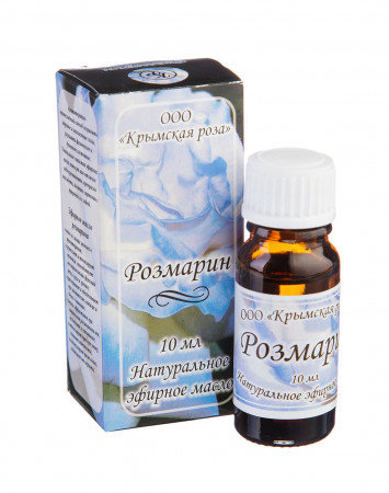 Масло эфирное Розмарин 10 мл, тм Крымская роза