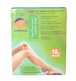 Пластырь для стоп Happiness, 10 шт