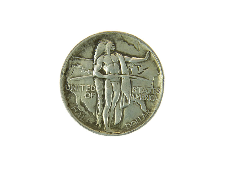 Полдоллара Орегонская тропа, США 1926 год, копия, 31 мм