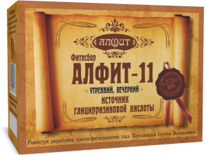 Фитосбор Алфит №11 легочный, 30 пак