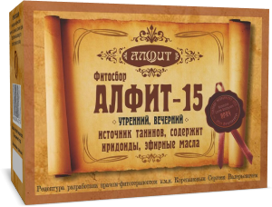 Фитосбор Алфит №15 для профилактики аллергии, 30 пак