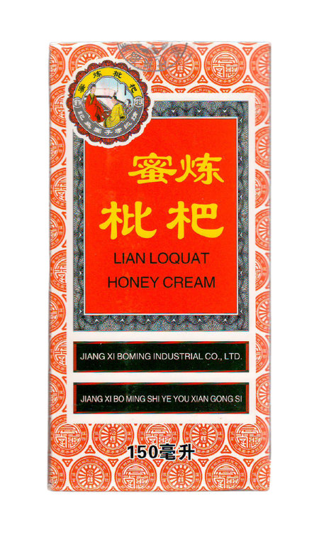 Сироп от кашля с мушмулой и мёдом Lian Loquat Honey Cream, 150 мл